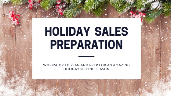 Social Enterprise Holiday Sales Preparation Workshop