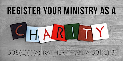 Register as a Charity primary image