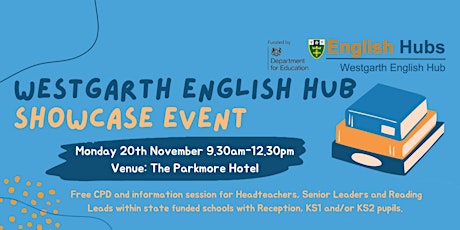 Image principale de Westgarth English Hub Showcase Event