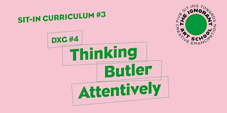 Primaire afbeelding van DXG #4: Thinking Butler Attentively
