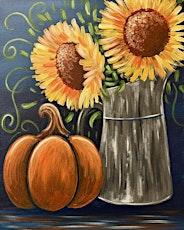 Adult Paint Night - Pumpkin & Sunflowers primary image