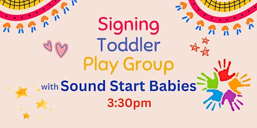 Primaire afbeelding van Signing Toddler Play Group