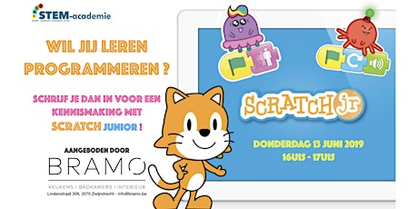 Primaire afbeelding van Leer programmeren met Scratch Junior