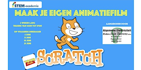 Hauptbild für Maak je eigen animatiefilm met Scratch