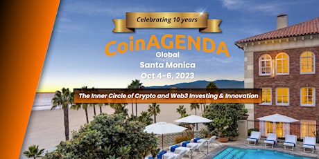 Imagen principal de CoinAgenda Global 2023 + BitAngels Pitch Day