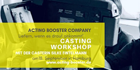 Casting Workshop mit Silke Fintelmann & Dominique Chiout am 18. September in Hamburg primary image