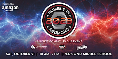 Rumble in Redmond - Robot Combat Competition primary image