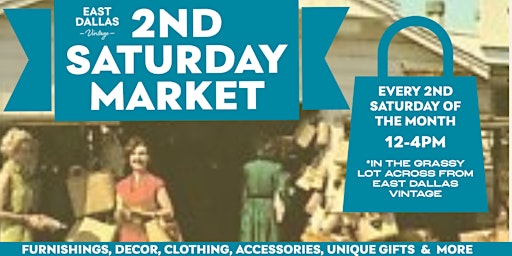 Imagem principal do evento 2nd Saturday Outdoor Market at East Dallas Vintage