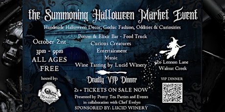 The Summoning Halloween Market & Deadly Dinner primary image