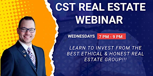 Image principale de LEARN FROM THE BEST | REAL ESTATE  WEBINAR CST