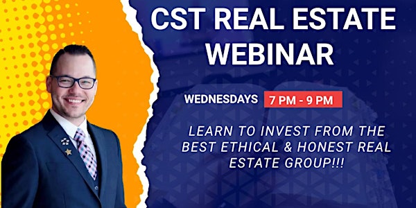LEARN FROM THE BEST | REAL ESTATE  WEBINAR CST
