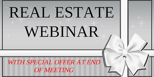 SPECIAL OFFER REAL ESTATE WEBINAR CST primary image