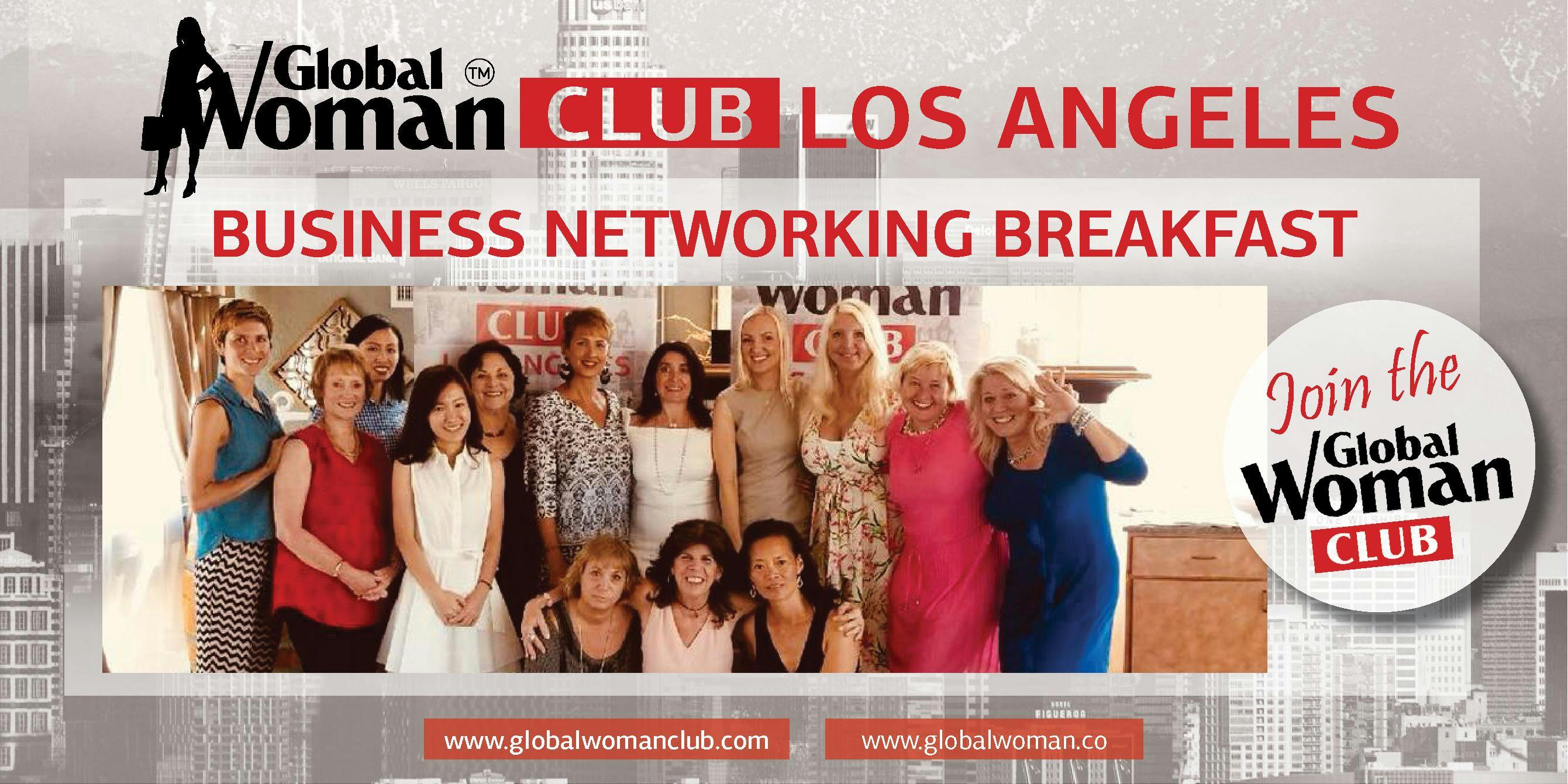 GLOBAL WOMAN CLUB LOS ANGELES: BUSINESS NETWORKING BREAKFAST - SEPTEMBER