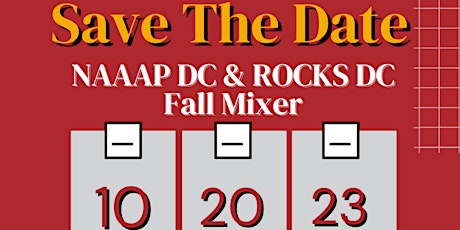 NAAAP DC and ROCKS DC Fall Mixer primary image