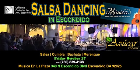 Salsa Dancing with Azúcar Band at Lyric Court in Escondido  primärbild