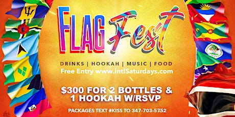 Flag Fest (Halloween) Reggae and Soca  at Kiss Nightclub primary image