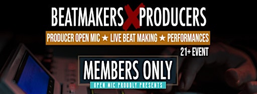 Collection image for Members Only: The Beat Market (Producer Showcase)