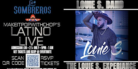 Makeitpopwithchop’s Latino Live ft. Louie S Band primary image