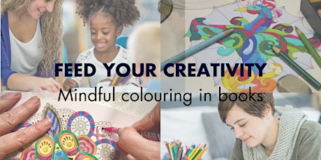 Feed Your Creativity colouring-in book launch primary image