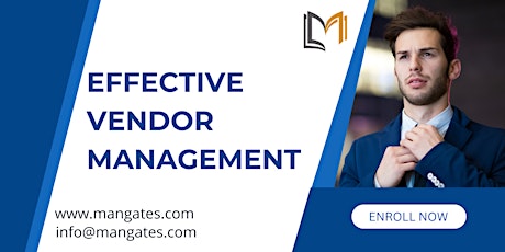 Effective Vendor Management 1 Day Training in  Mecca