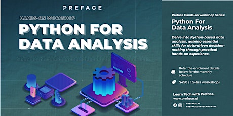 Preface Hands-on workshop Series: Python For Data Analysis primary image