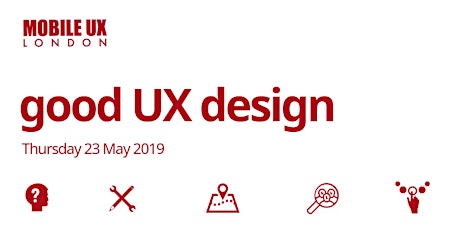 May Meetup - good UX design primary image