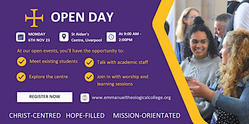 Open Day - November 6th 2023 primary image
