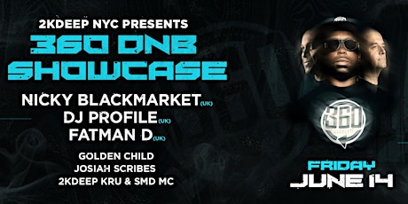 2KDeep NYC Presents: 360* Drum and Bass Showcase primary image