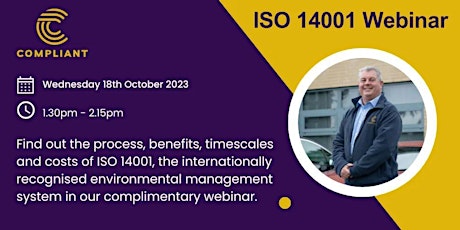 ISO 14001 Webinar with Compliant primary image