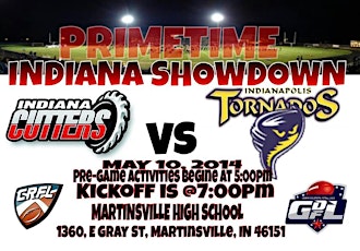 INDIANAPOLIS TORNADOS VS. INDIANA CUTTERS primary image