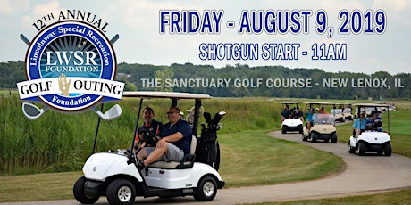 LWSRF 2019 Golf Outing (12th Annual) primary image