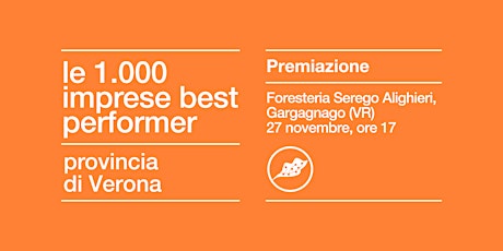 Immagine principale di PREMIO LE 1000 IMPRESE BEST PERFORMER 2023 | VERONA 