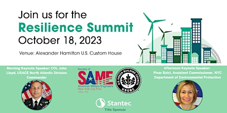 2023 Resilience Summit presented by USGBC MANE + SAME NYC Post primary image