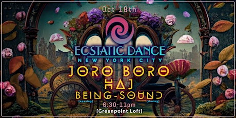 Ecstatic Dance w/ Joro Boro & Haj primary image