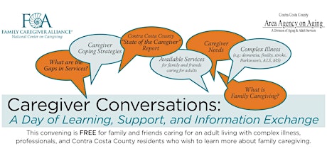 Caregiver Conversations: A Day of Learning, Support, and Information Exchange primary image