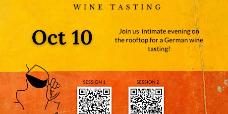 Hauptbild für German Wine Rooftop Tasting SESSION 2