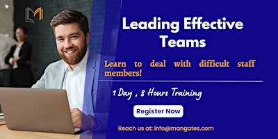 Hauptbild für Leading Effective Teams 1 Day Training in  Medina