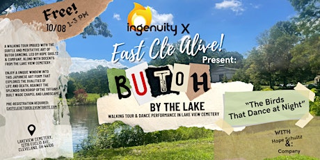 Hauptbild für Butoh by the Lake: Walking Tour & Dance Performance in Lake View Cemetery