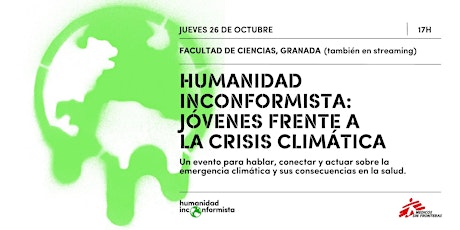 Hauptbild für Humanidad Inconformista: jóvenes frente a la crisis climática