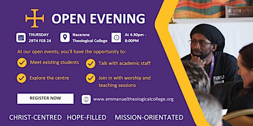 Open Evening - Manchester - February 29th 2024 primary image