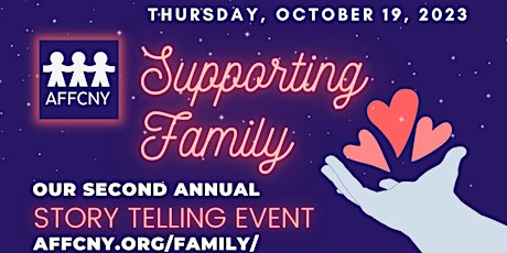 Supporting Family | A Story Telling Event primary image