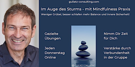 Hauptbild für Mindfulness Praxis - wöchentlicher Kurs - Stuttgart - Monatsbeitrag