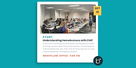 Understanding Homelessness in Indianapolis with CHIP primary image