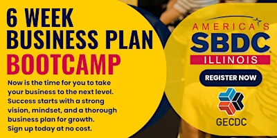 6 Week Business Plan Boot Camp  primärbild