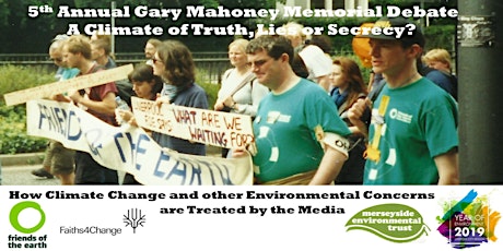 Imagen principal de Gary Mahoney Memorial Debate: Climate Change and the Media