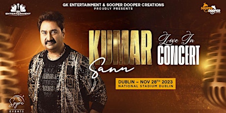 Imagen principal de Kumar Sanu Live in Dublin