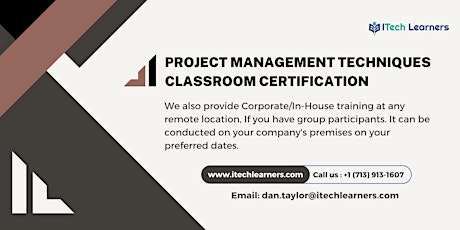 Project Management Techniques Certification Training in Chicago, IL