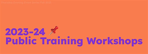 Samlingsbild för 2023-24 Public Training Workshops