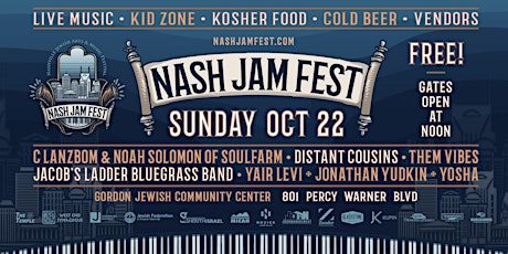 Kosher Nashville Hot Chicken + Jewish Arts & Music Festival  primärbild