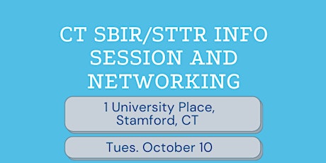 Primaire afbeelding van SBIR/STTR Information Session and Networking